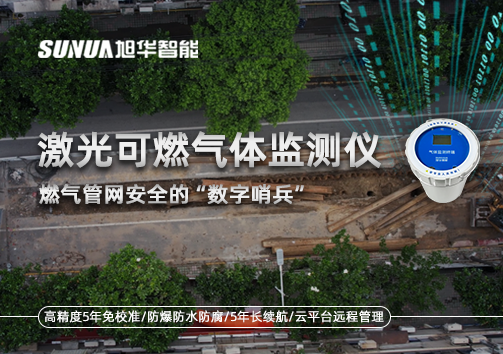燃气管网安全的“数字哨兵”：激光可燃气体监测仪