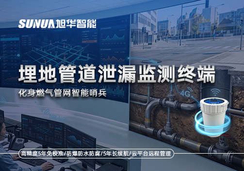 阀井、地下管网全覆盖：埋地管道泄漏监测终端化身燃气管网智能哨兵